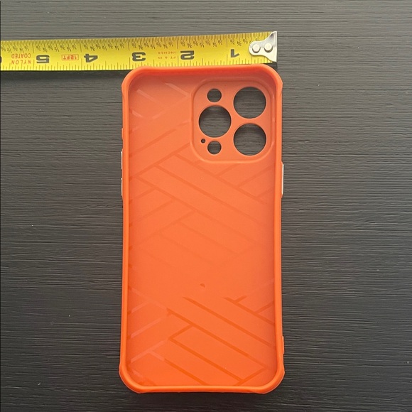 IPHONE 15 pro max Orange Phone Case - Picture 5 of 6